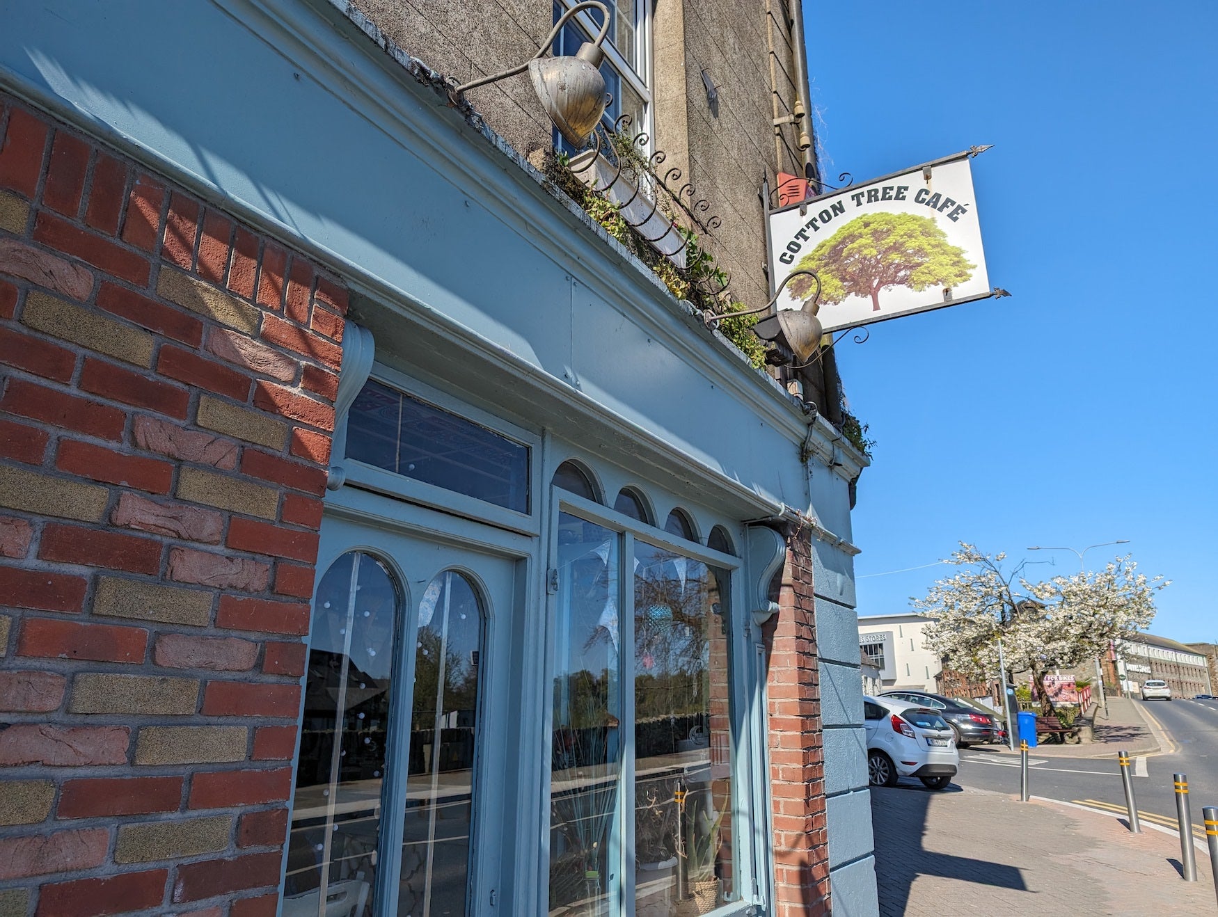 Exterior view of Cotton Tree Café in Enniscorthy, Co Wexford