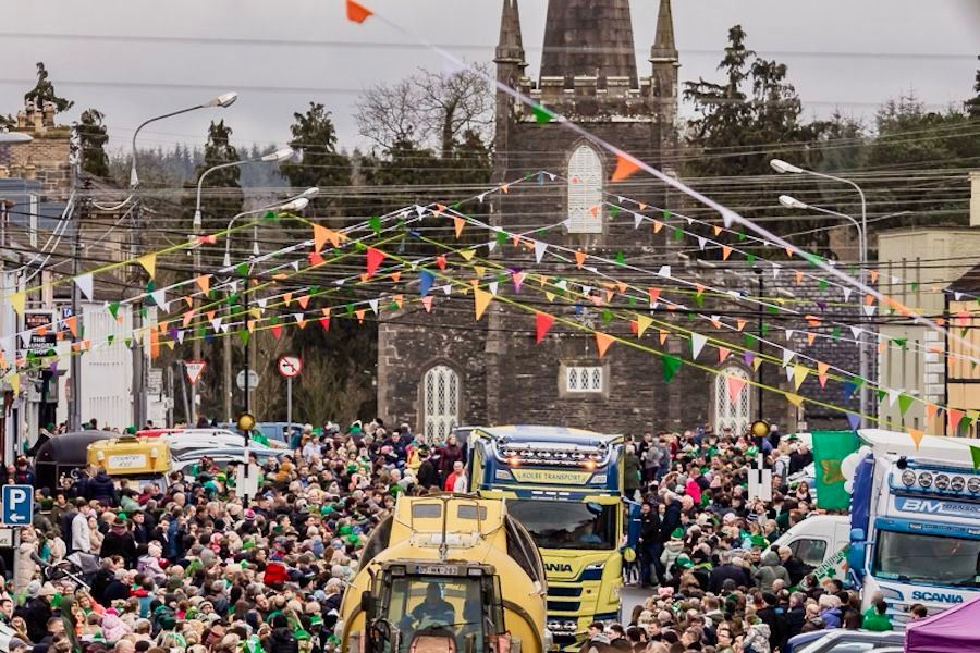 We always get a large crowd in Cootehill