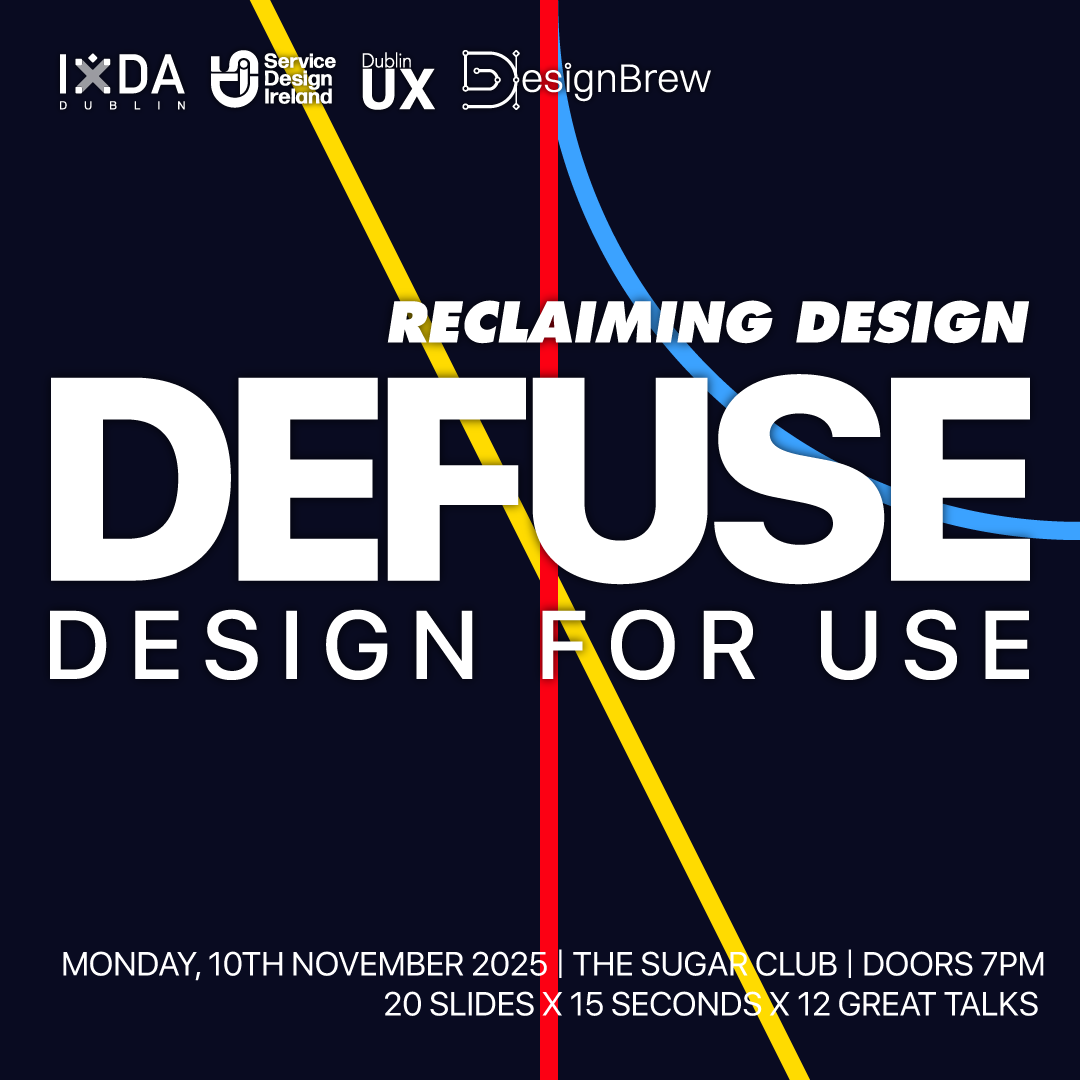 Visit Defuse - Design for Use 2025 with Discover Ireland