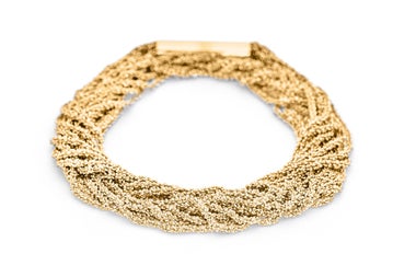 Sterling silver and yellow gold plated Bracelet