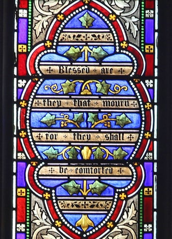 Abbey Presbyterian Church Parnell Square stained glass window