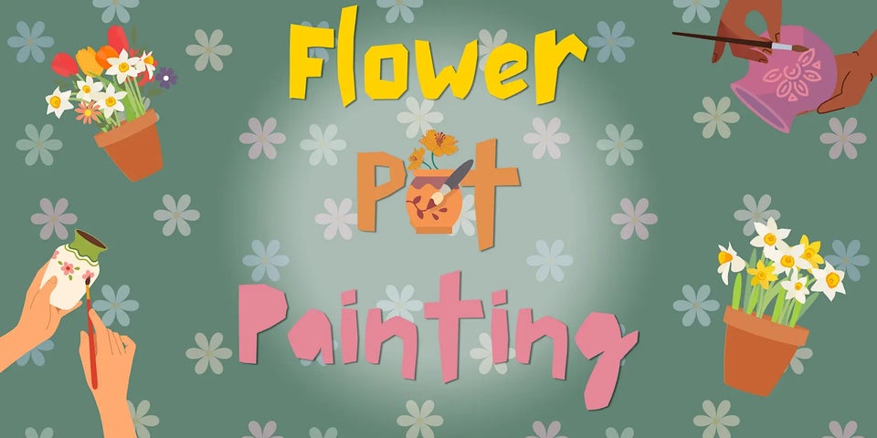 Flower Pot Painting creative Workshop