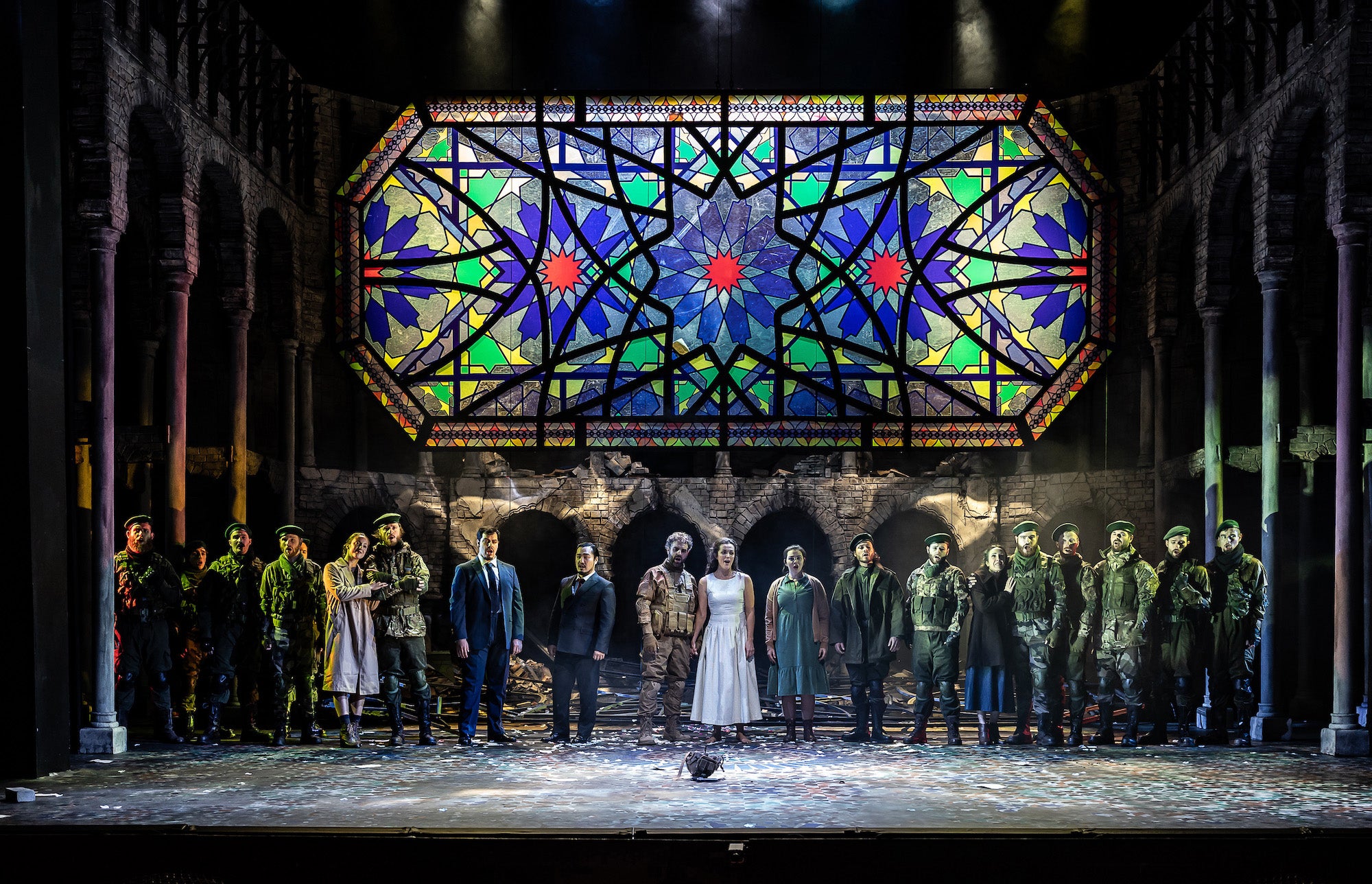 A stage performance at the 2023 Wexford Opera Festival in the National Opera House, Co Wexford