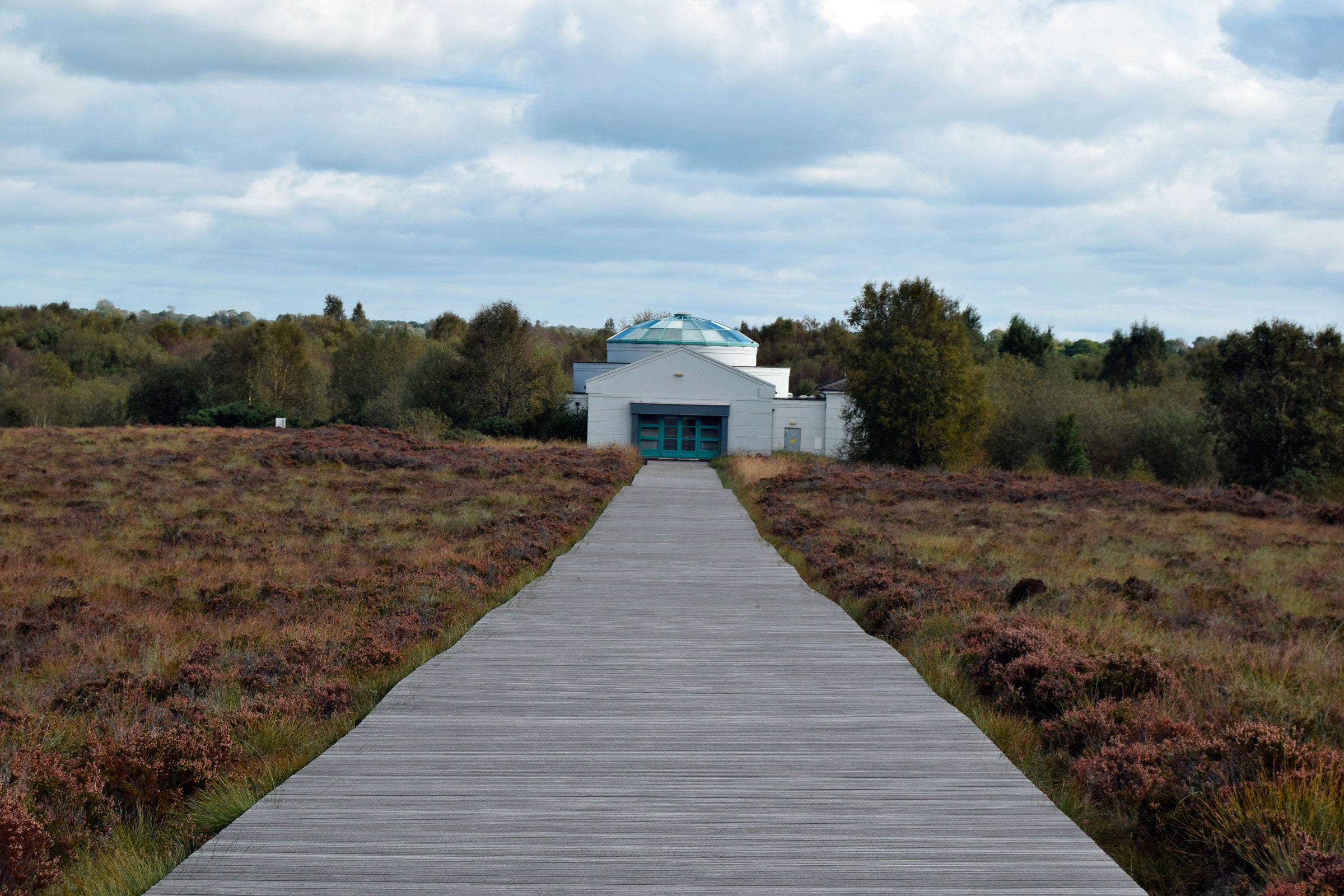 Corlea Trackway visitor centre near to the Royal Canal Greenway