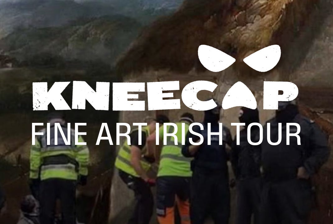 Kneecap live in the Gleneagle INEC Arena