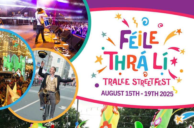 Programme cover, Féile Thrá Lí - Tralee Street Fest. 2025