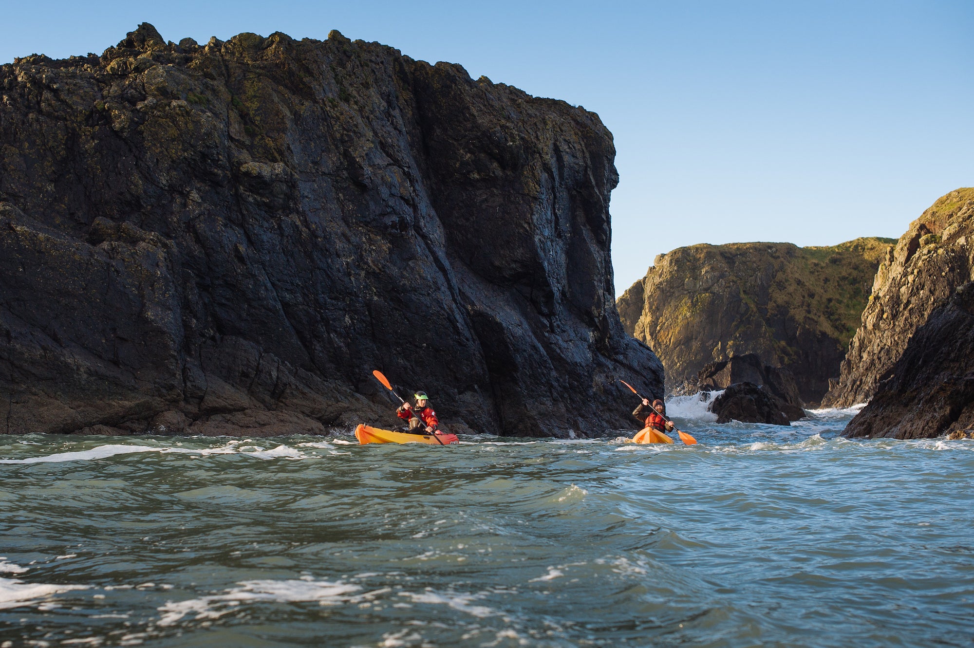 People kayaking with The Irish Experience in Co Wexford