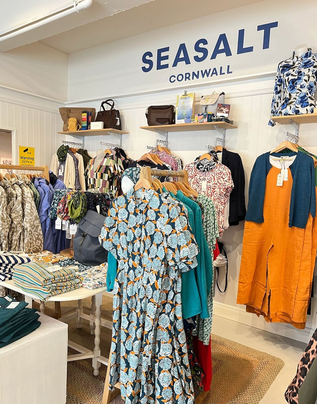 A shop floor display of women's clothing at Ohh! By Gum