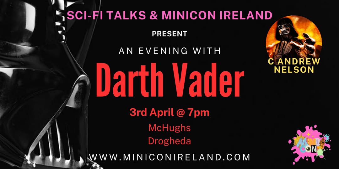 Darth Vader live Talk in drogheda