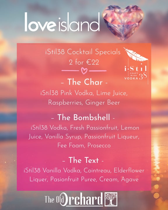 Love Island Watch Party at The Old Orchard Inn