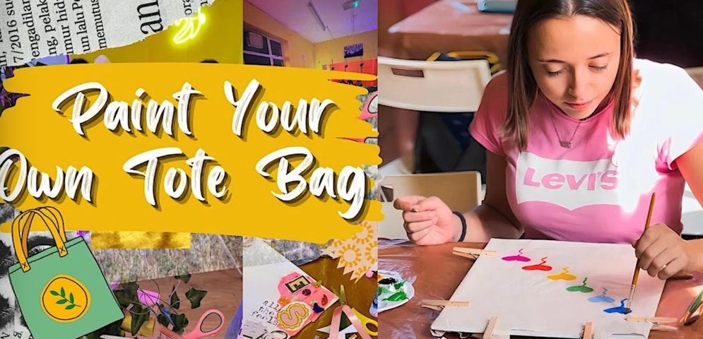 Tote bag Painting