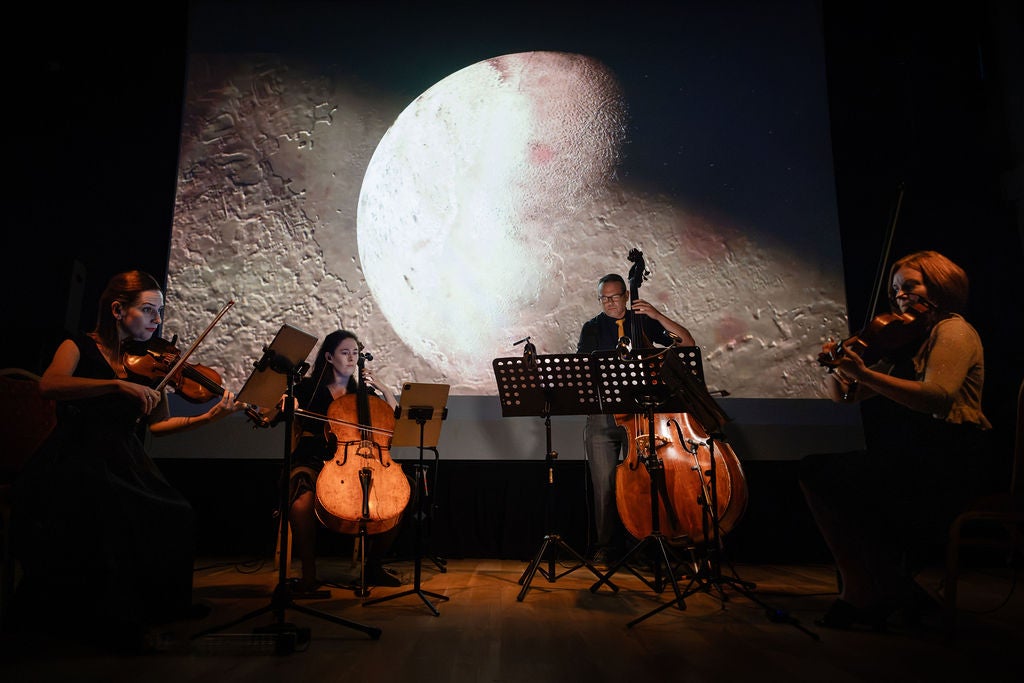 The Pale Blue Dot- live at Clifden Arts Festival. Photo: Clive Tanner