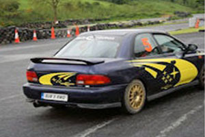 Rally car at Millstreet