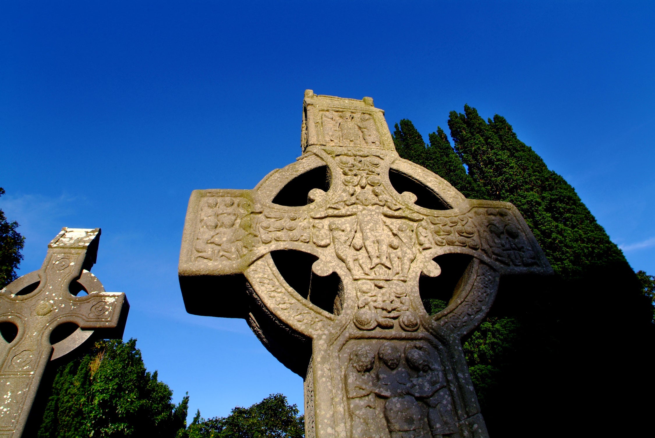 High cross at the Monasterboice monastic site in Louth