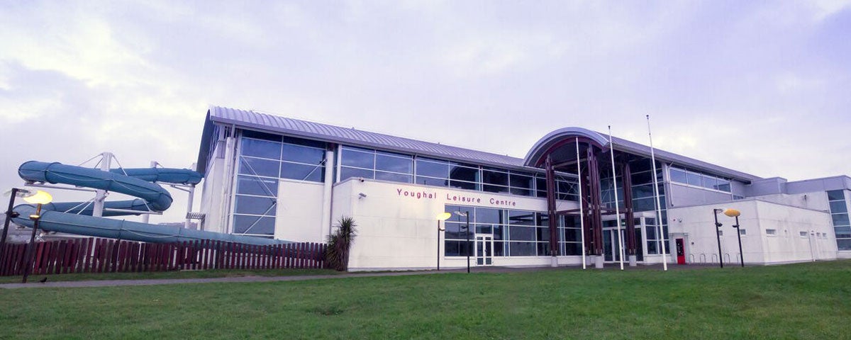 Exterior view of Aura Leisure Centre Youghal