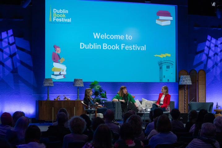 Event taking place at Dublin Book Festival 2024. Mary Costello and Jan Carson in conversation with Breda Brown.