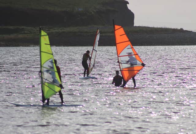 Rusheen Bay Windsurfing