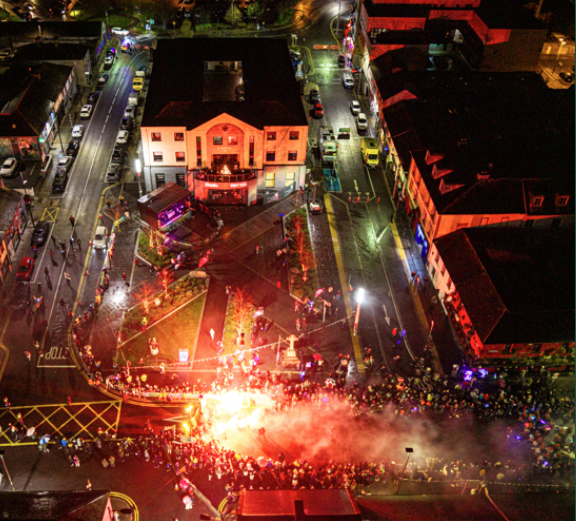Fire & Shadows Procession Longford Town
