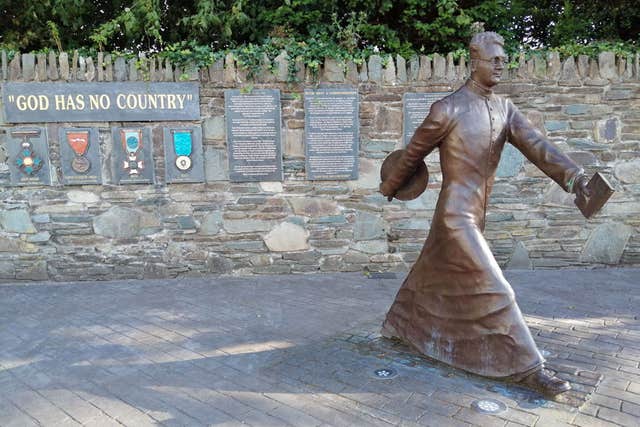 Monsignor Hugh O'Flaherty Memorial Statue