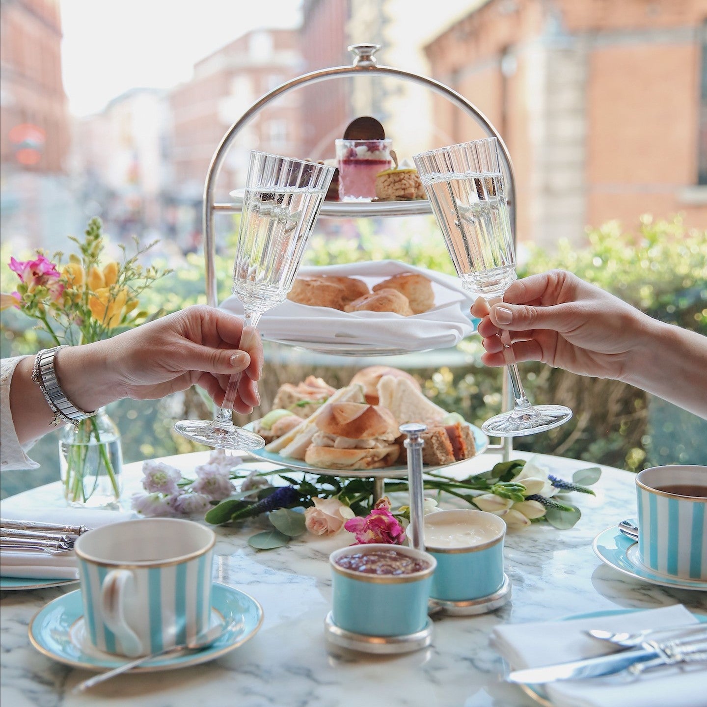 Afternoon tea in The Westbury Hotel in Dublin city