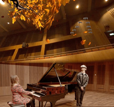 Fusion of innovative computer science technology, storytelling and music