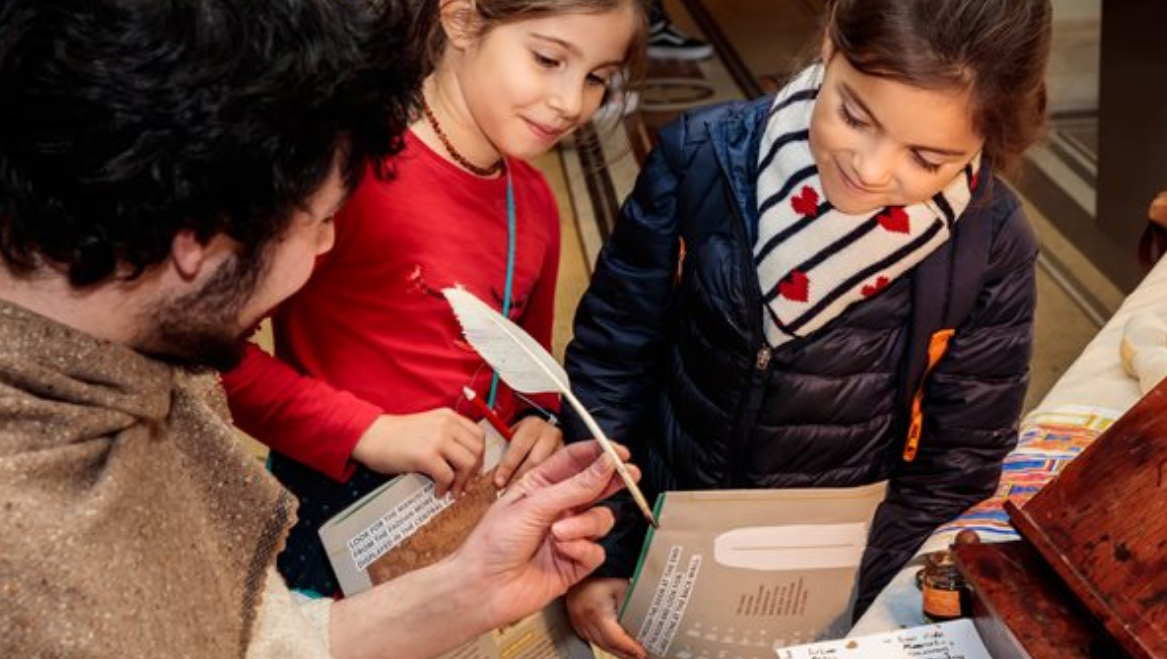 Drop-In workshop in the Learning Resource Room, National Museum of Ireland