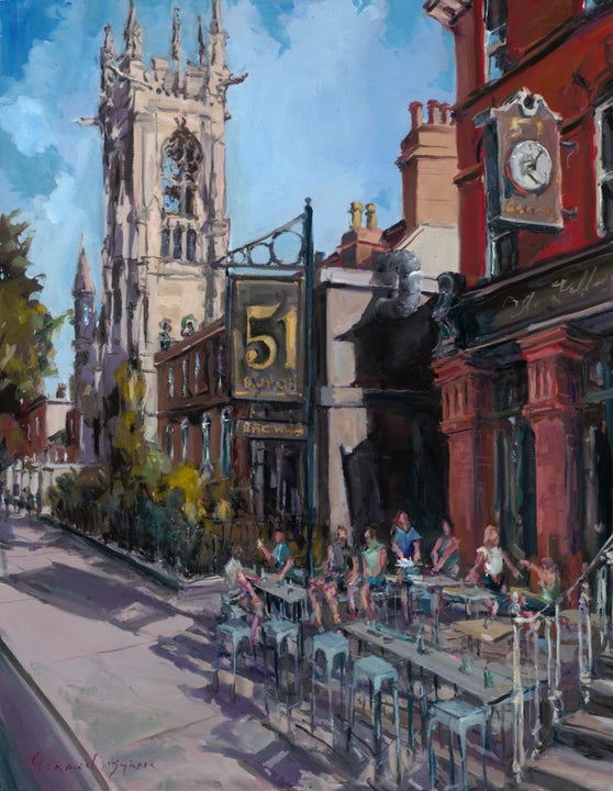 Oil on canvas, 90 x 70 cm [35 3/8 x 27 1/2 in]