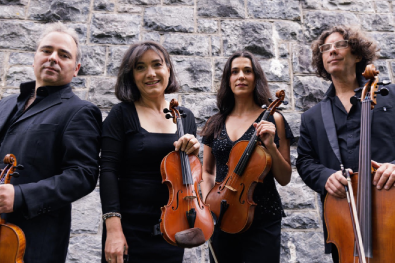 Bogdan Sofei, violin Ingrid Nicola, violin Andreea Banciu, viola Adrian Mantu, cello