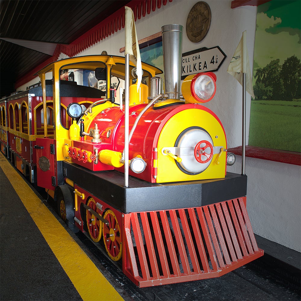 A colourful train for kids