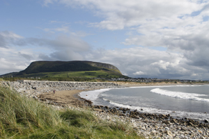 Image of walkway with views of Knocknarea