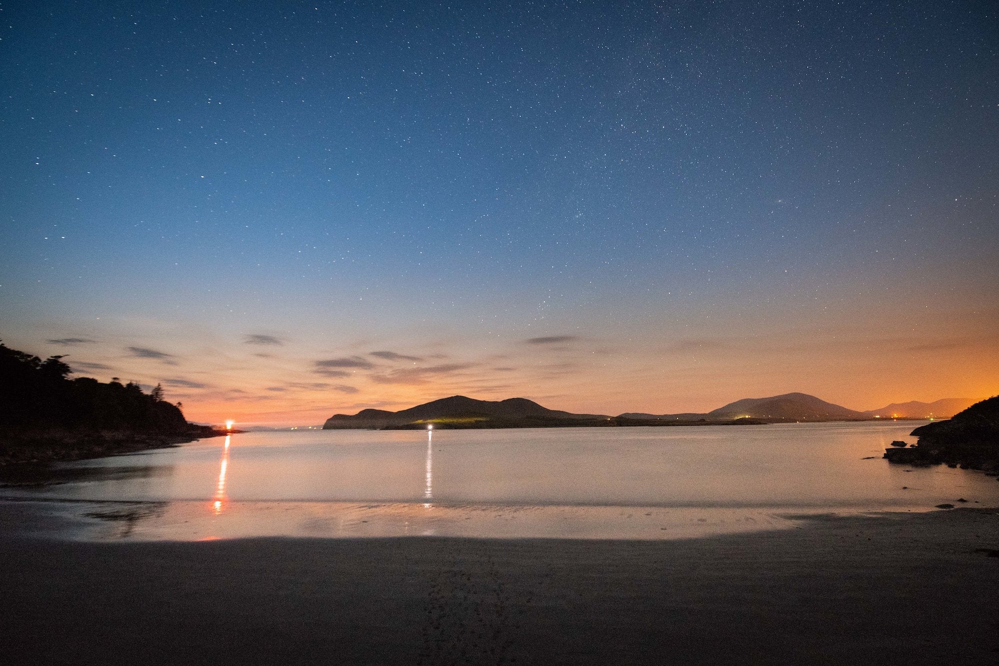 The Kerry International Dark Sky Reserve in Ballinskelligs in County Kerry.