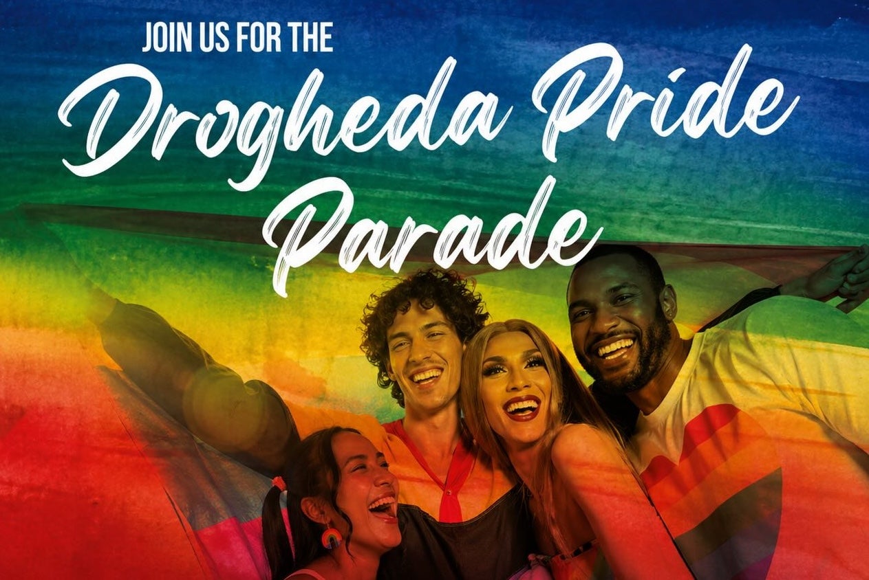 Poster for Drogheda Pride Parade 2026