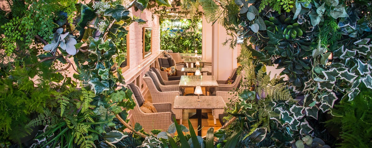 Interior of Sketch restaurant at the Imperial Hotel in Cork City