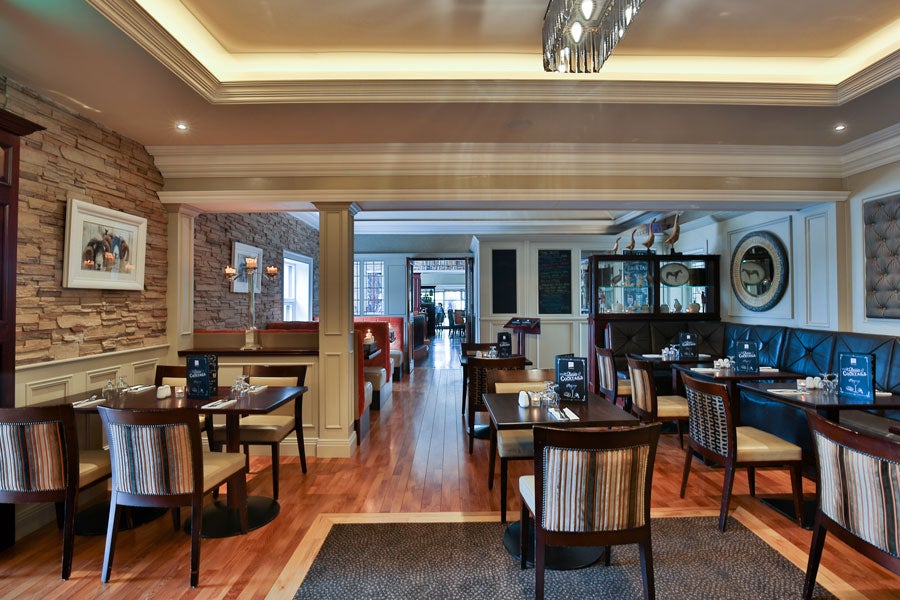 A view of the interior of Bailey's Bar & Bistro