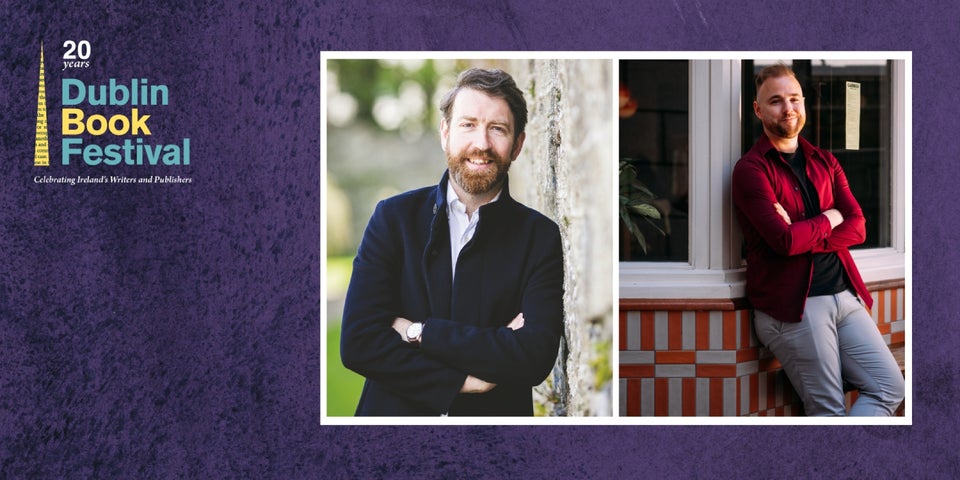 Colm O'Regan and Páraic Kerrigan appearing at Dublin Book Festival