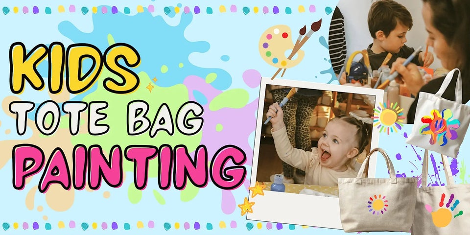 Kids Tote Bag Painting event