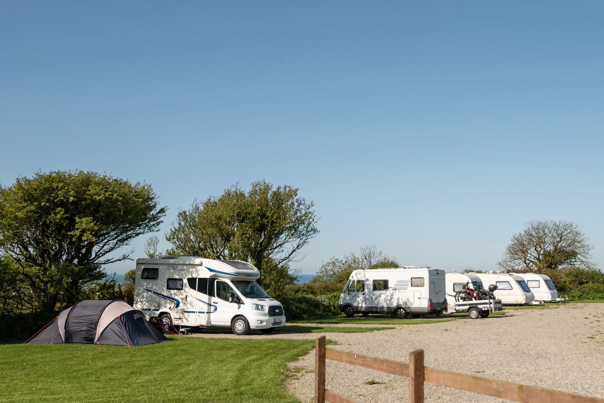 View of campsite