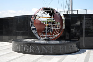 The JFK Globe at New Ross