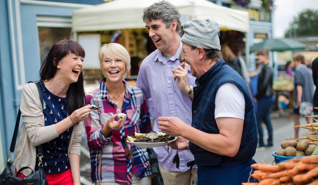 Treat your friend to a food tour in Galway.