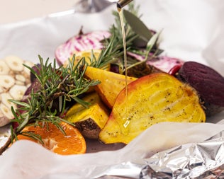 Roasted Beetroots, Herbs & Olive Oil