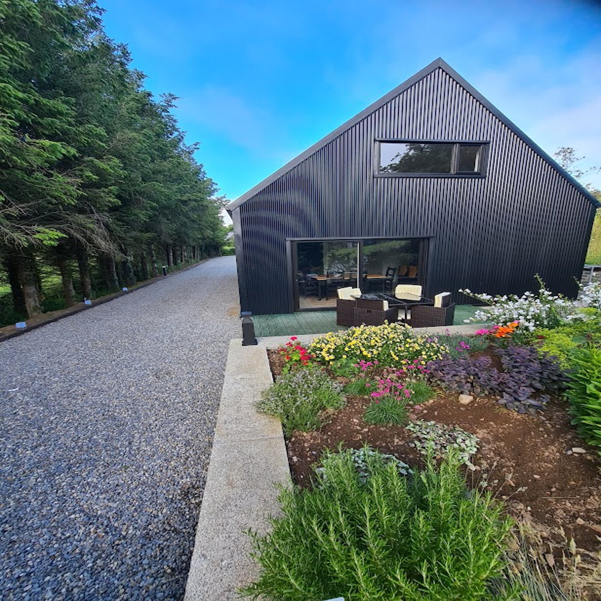 Front view of The Westport Boat Shed