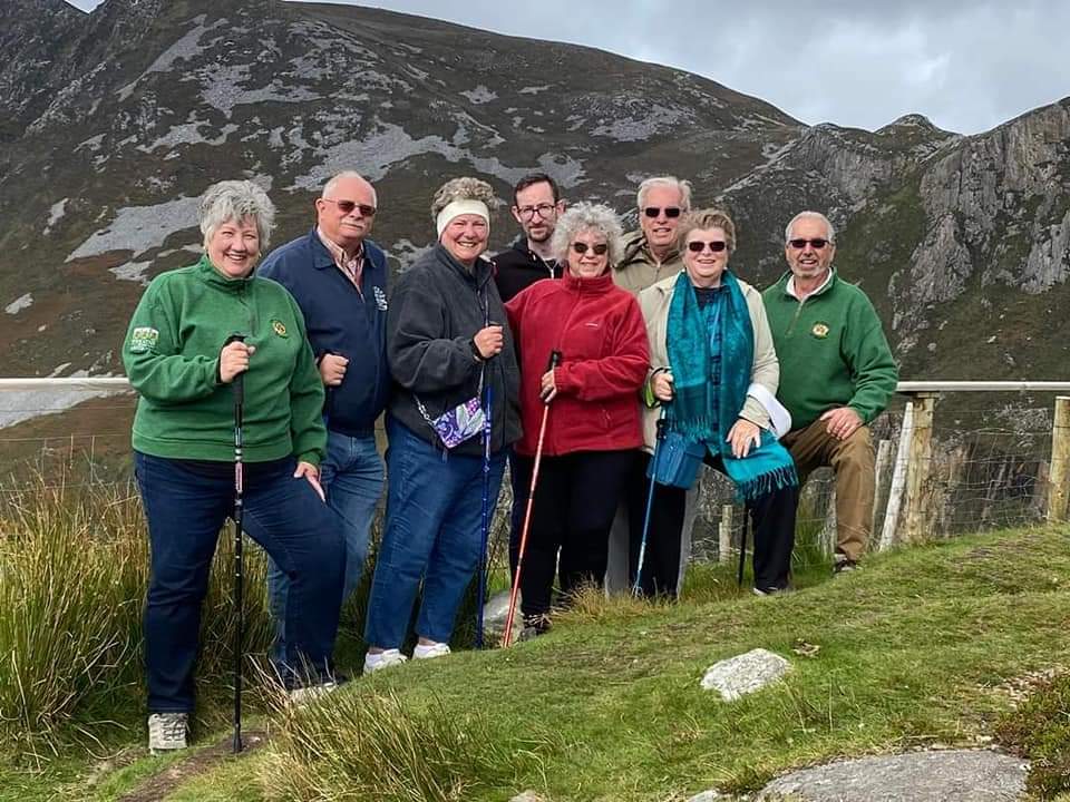 A group enjoying a tour with Wild West Ireland Tours