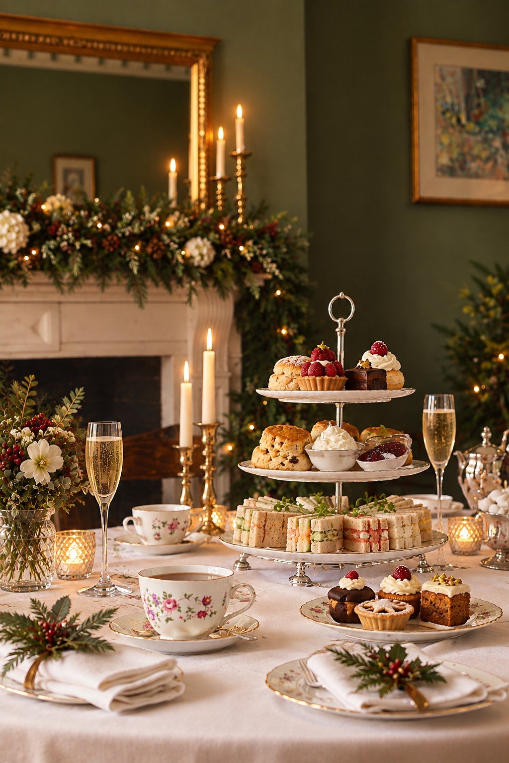 This Christmas, we’re opening a part of Russborough for Afternoon Tea that is rarely seen- the West Wing, the last home of Sir Alfred and Lady Beit.