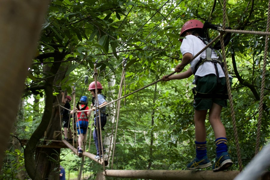 Visit Squirrel's Scramble Tree Adventure Park with Discover Ireland