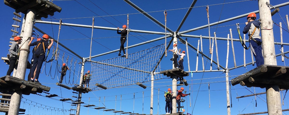 High rope activity at the IOAC