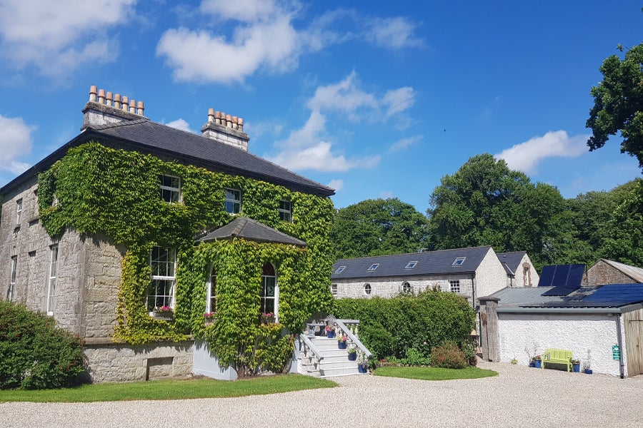 exterior with ivy frontage