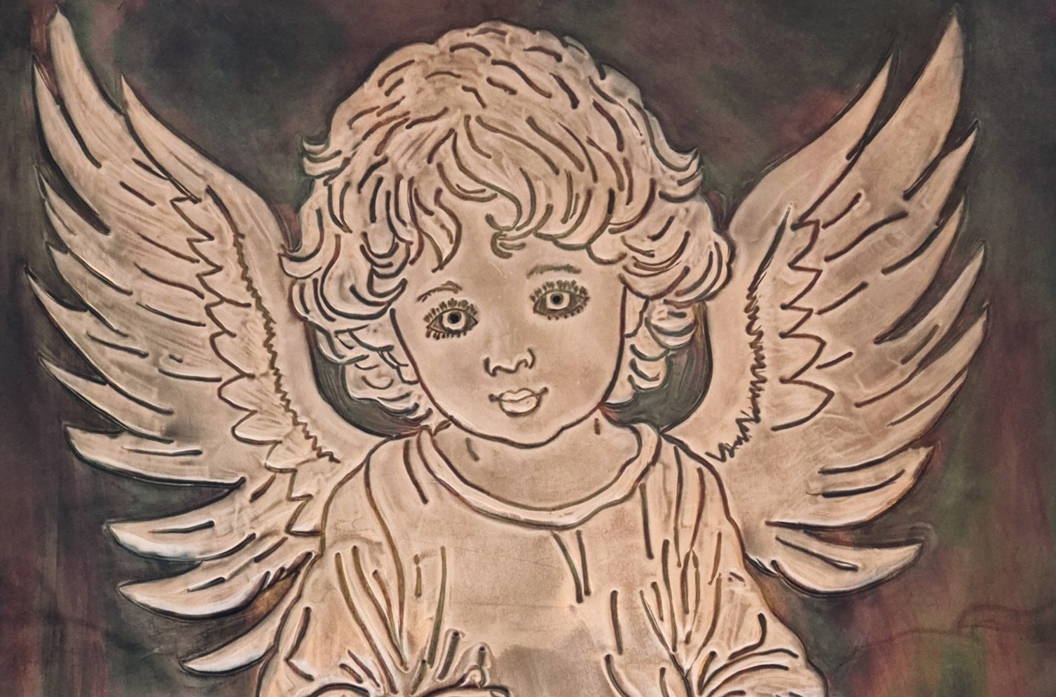 Donegal Christmas Copper Craft Workshop, a handcrafted Copper Angel