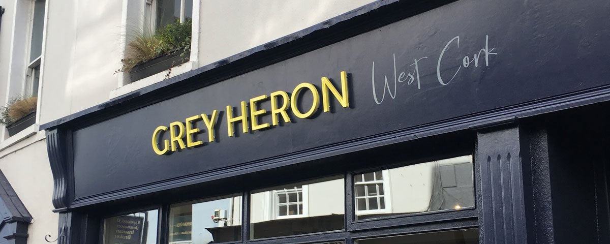 Exterior of the Grey Heron Shop and Gallery
