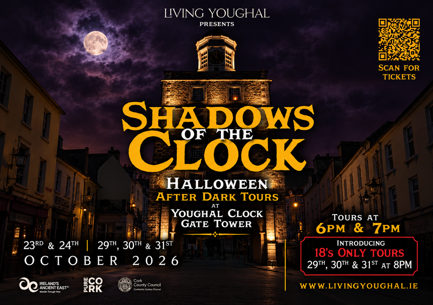After Dark Youghal Clock Tower Tours