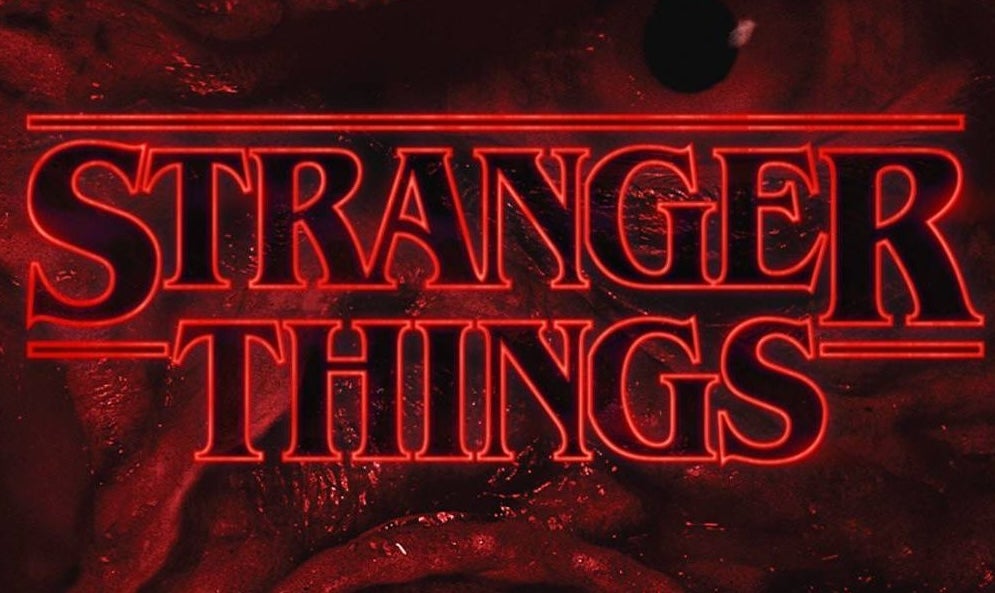Large red title letters against swirly dark black and red background.